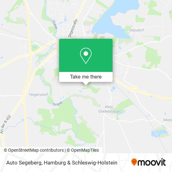 Auto Segeberg map