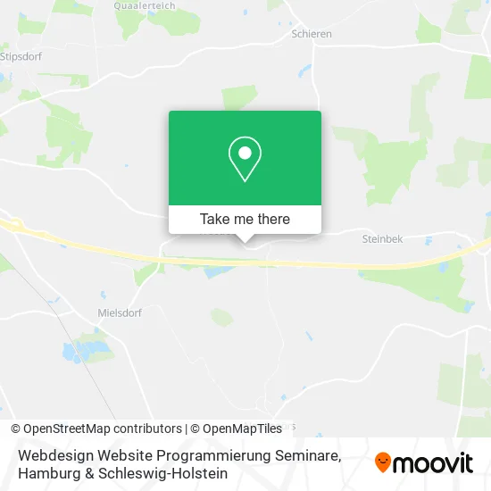 Карта Webdesign Website Programmierung Seminare