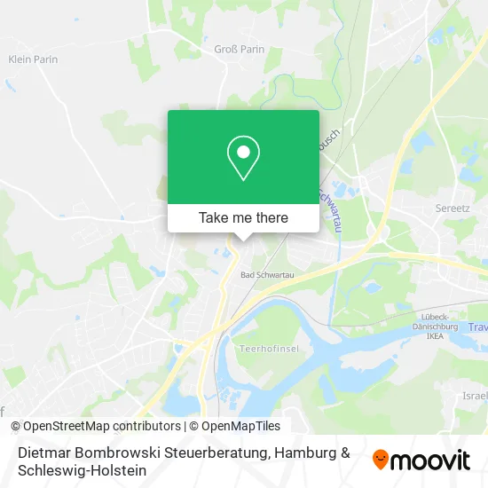 Карта Dietmar Bombrowski Steuerberatung