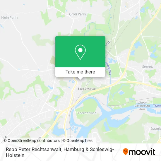 Карта Repp Peter Rechtsanwalt