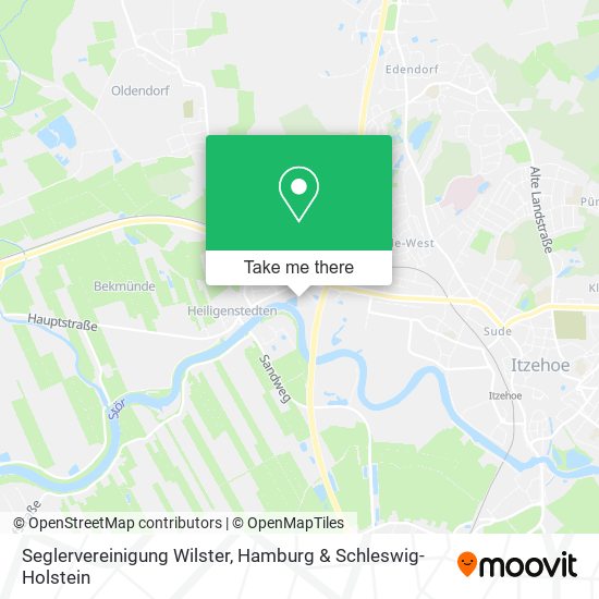 Seglervereinigung Wilster map