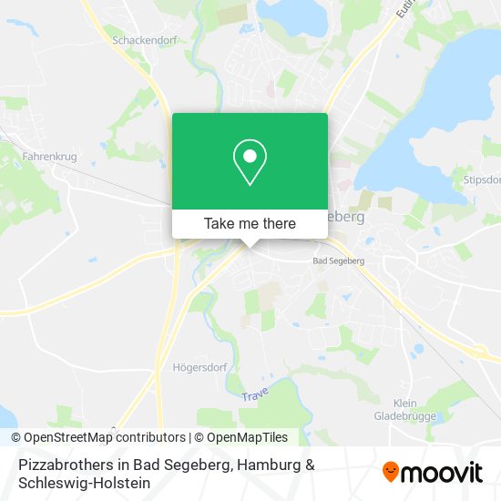 Pizzabrothers in Bad Segeberg map