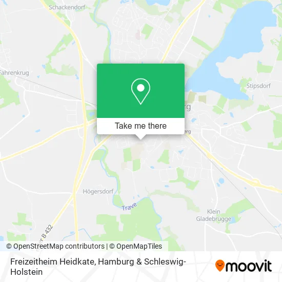 Карта Freizeitheim Heidkate