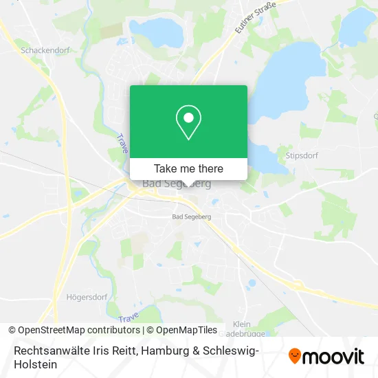 Карта Rechtsanwälte Iris Reitt