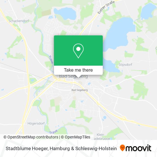 Stadtblume Hoeger map
