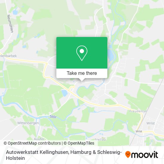 Autowerkstatt Kellinghusen map