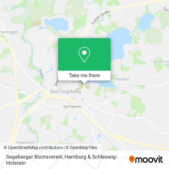 Segeberger Bootsverein map