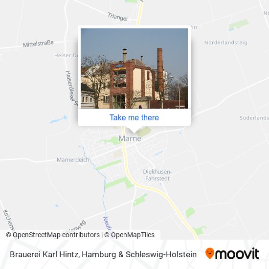Brauerei Karl Hintz map