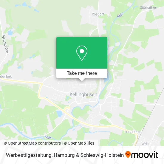 Карта Werbestilgestaltung