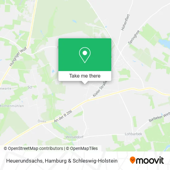 Карта Heuerundsachs