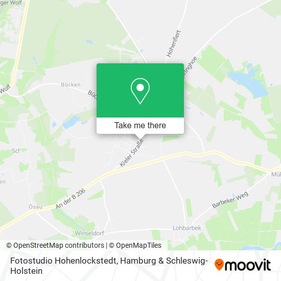Fotostudio Hohenlockstedt map