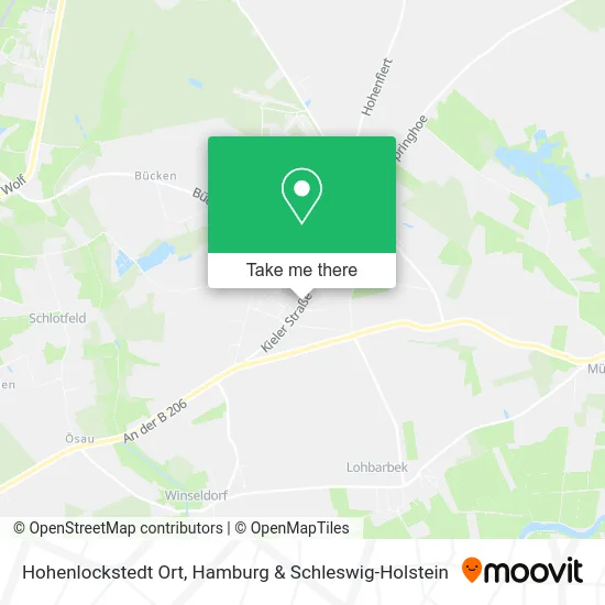 Карта Hohenlockstedt Ort