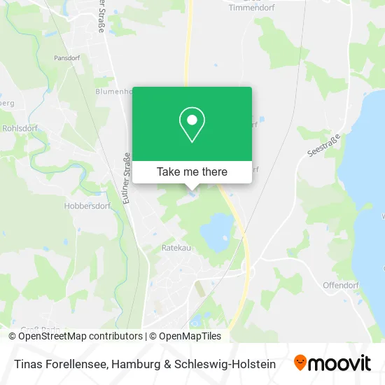 Карта Tinas Forellensee