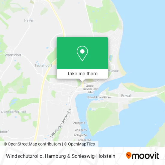 Карта Windschutzrollo