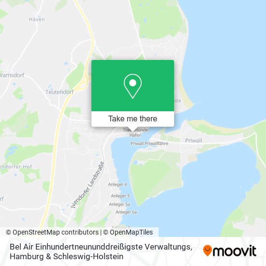 Bel Air Einhundertneununddreißigste Verwaltungs map