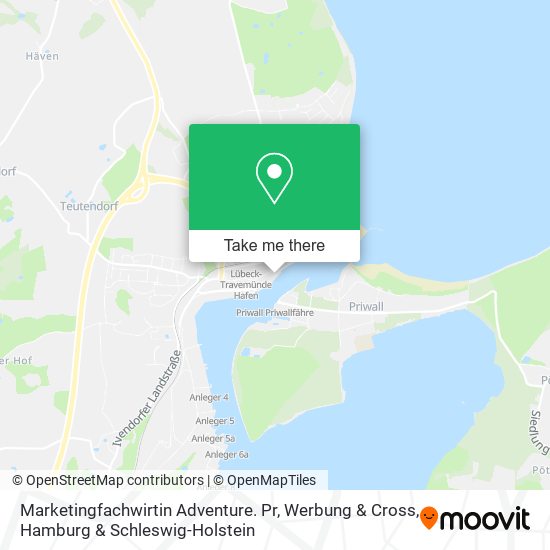 Marketingfachwirtin Adventure. Pr, Werbung & Cross map