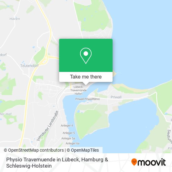 Physio Travemuende in Lübeck map