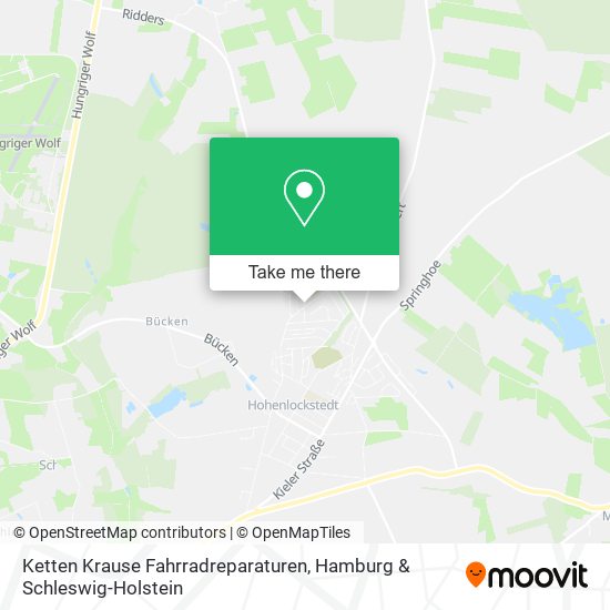 Ketten Krause Fahrradreparaturen map
