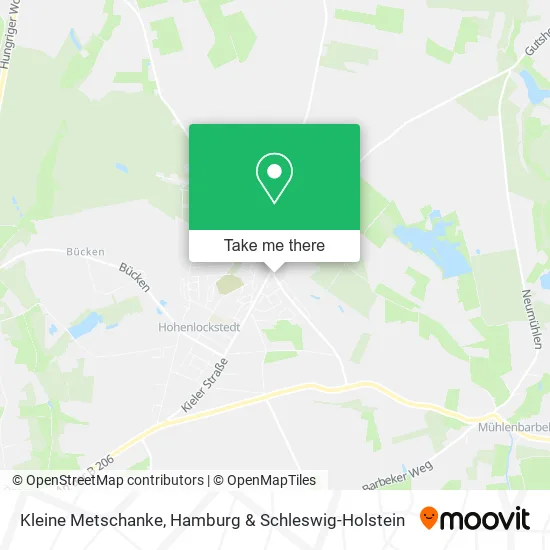 Карта Kleine Metschanke