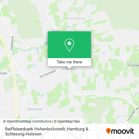 Карта Raiffeisenbank Hohenlockstedt