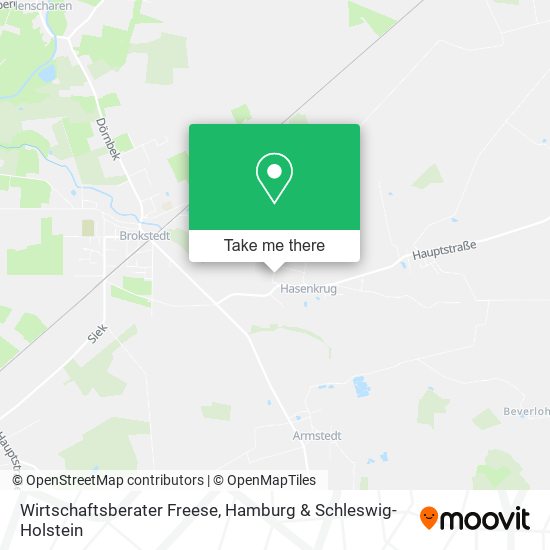 Wirtschaftsberater Freese map