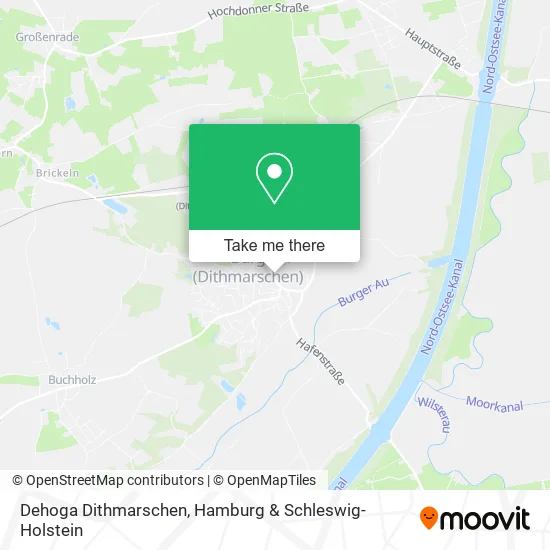 Карта Dehoga Dithmarschen