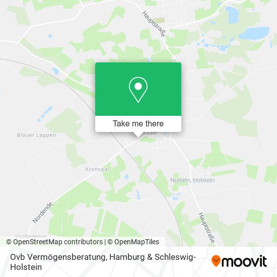 Ovb Vermögensberatung map