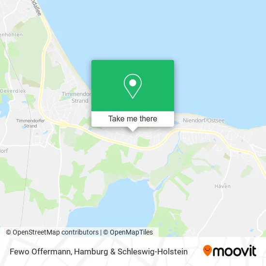 Карта Fewo Offermann