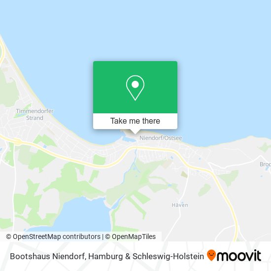 Bootshaus Niendorf map