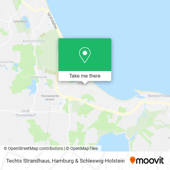 Карта Techts Strandhaus