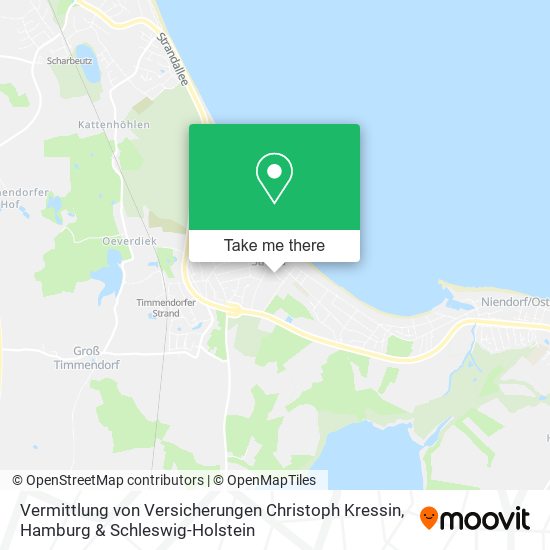 Vermittlung von Versicherungen Christoph Kressin map
