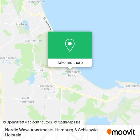 Nordic Wave Apartments map