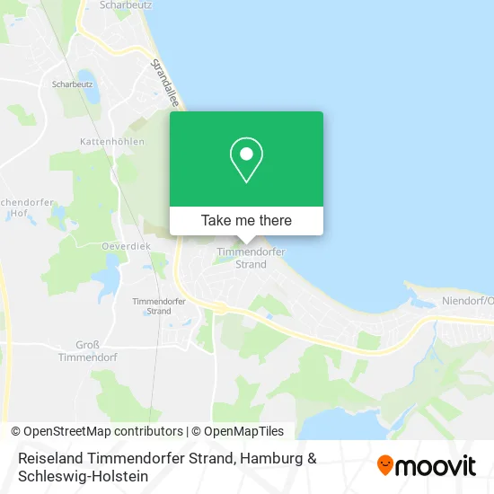 Карта Reiseland Timmendorfer Strand