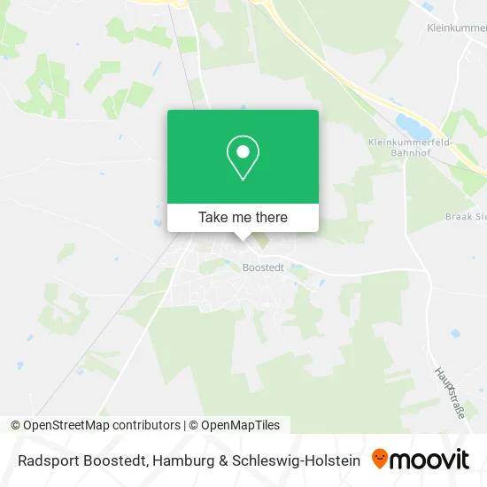 Карта Radsport Boostedt