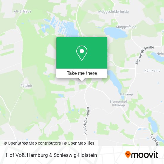 Карта Hof Voß