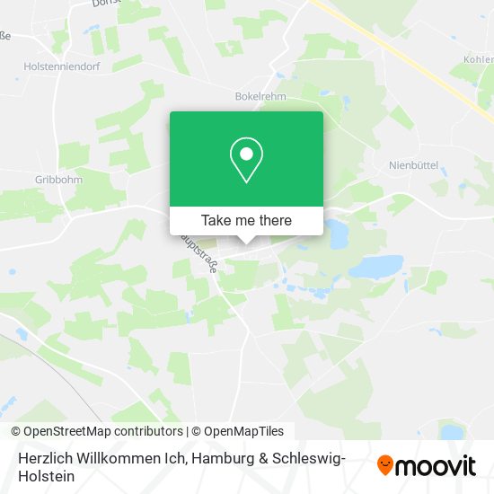 Herzlich Willkommen Ich map