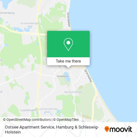 Карта Ostsee Apartment Service