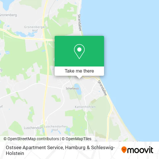 Карта Ostsee Apartment Service