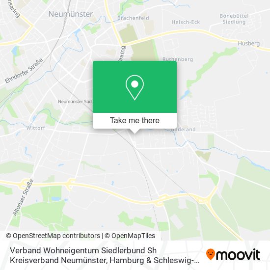 Verband Wohneigentum Siedlerbund Sh Kreisverband Neumünster map