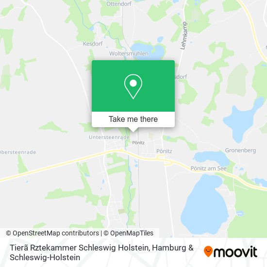 Tierã Rztekammer Schleswig Holstein map
