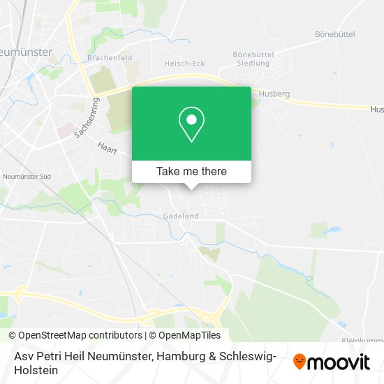 Asv Petri Heil Neumünster map