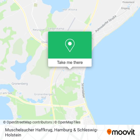 Muschelsucher Haffkrug map