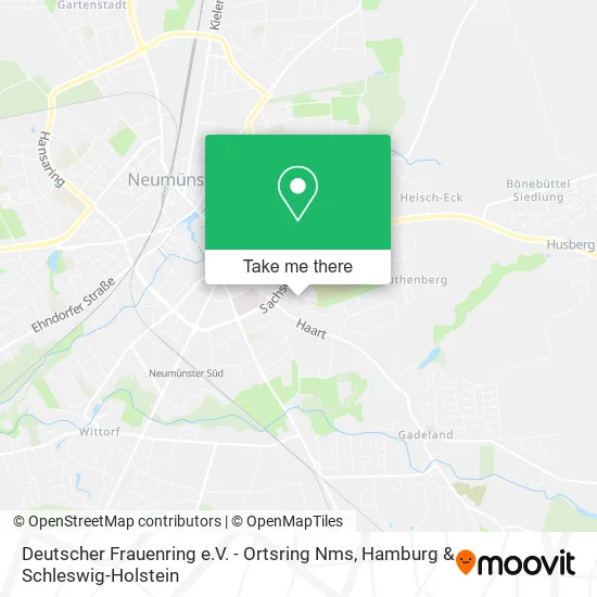 Карта Deutscher Frauenring e.V. - Ortsring Nms