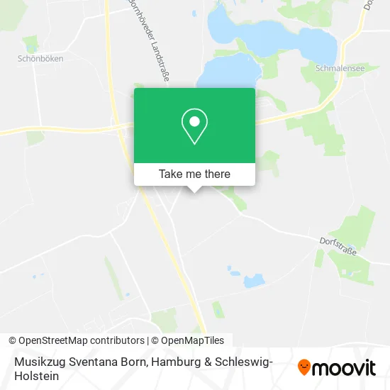 Карта Musikzug Sventana Born