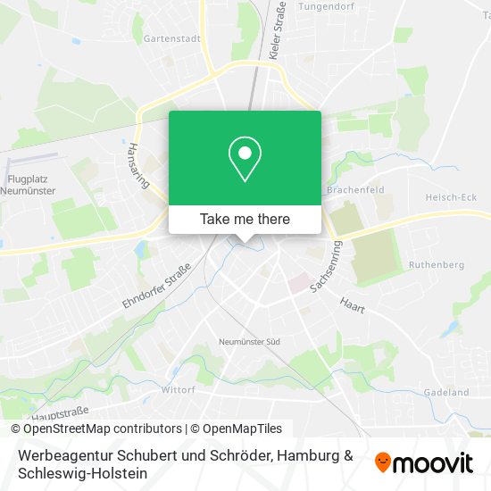 Werbeagentur Schubert und Schröder map