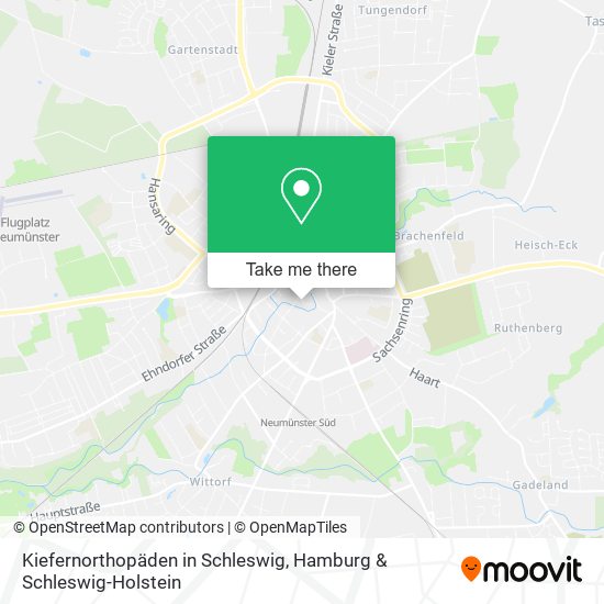 Kiefernorthopäden in Schleswig map