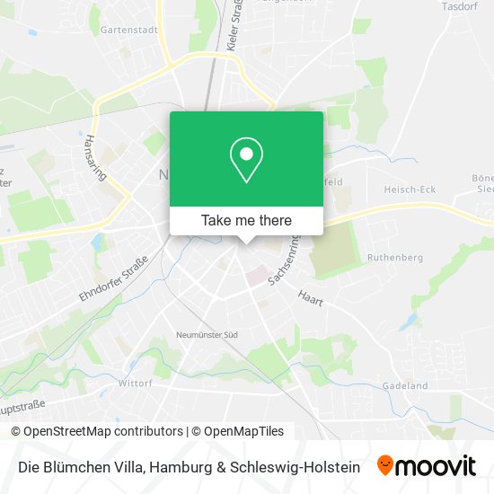 Die Blümchen Villa map