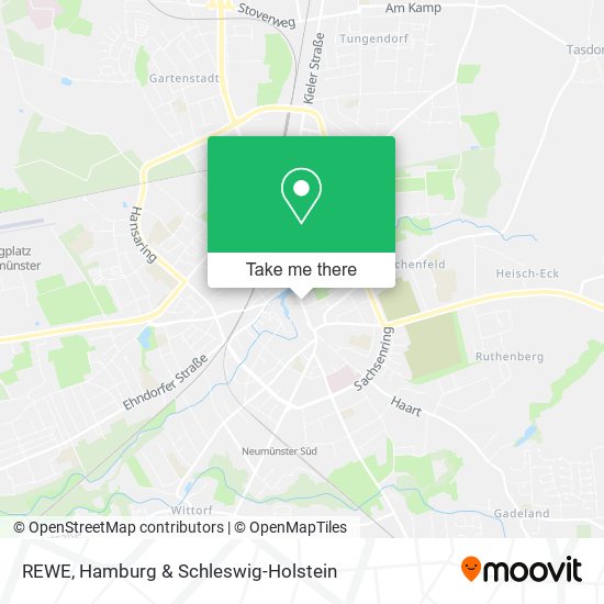 REWE map