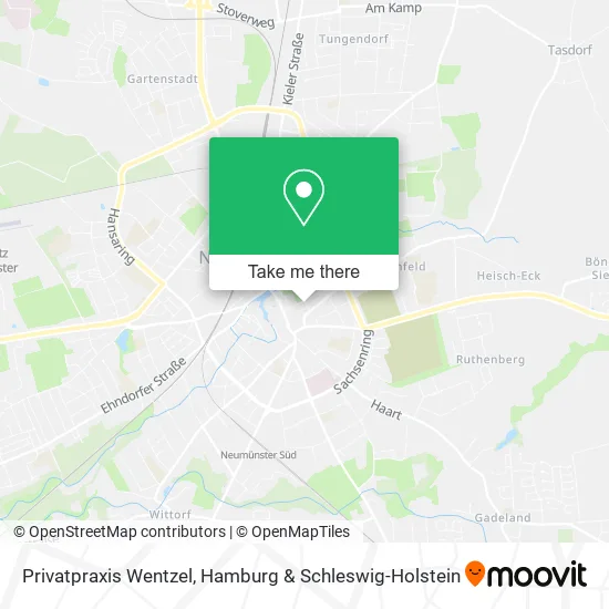 Карта Privatpraxis Wentzel