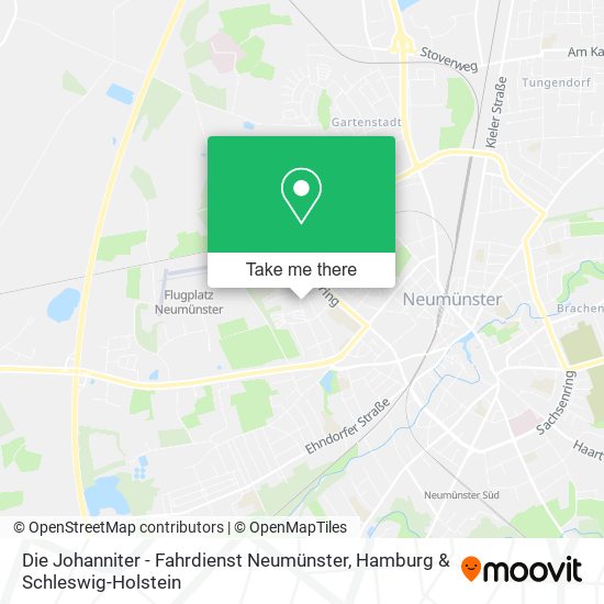 Карта Die Johanniter - Fahrdienst Neumünster